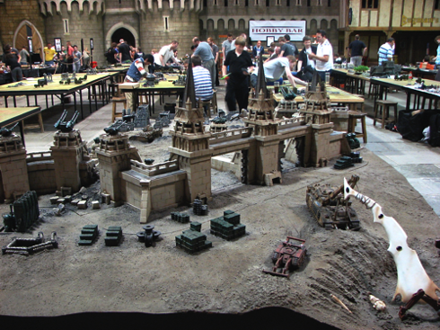 The 40K Fortress table. Not bad at almost £10,000 to create